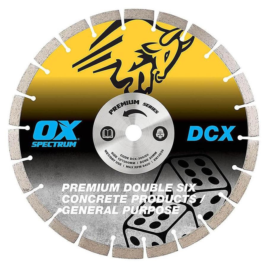 Picture of OX Spectrum Plus Double Six Diamond Blade GP 115/22.23mm