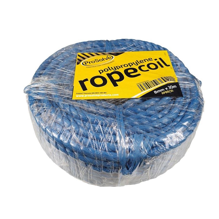 Picture of Prosolve Polypropylene Rope Coil 8mm X 30m