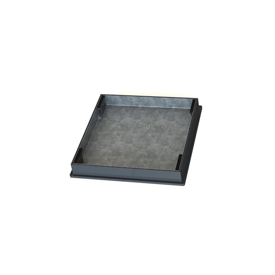 Picture of Clark Drain Galvansied Recessed Cover & PP Frame 10T 600x600x80mm CD791R