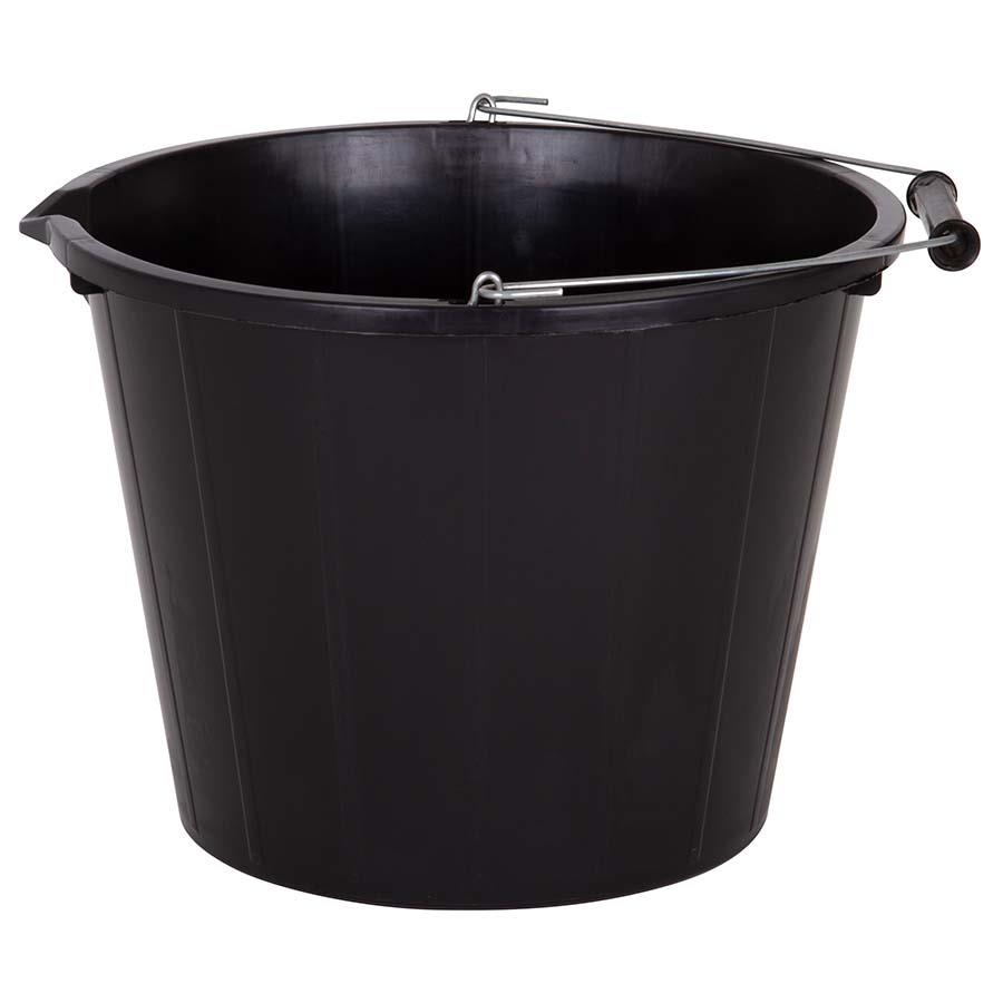 Picture of Rhino Builders Bucket 14L Black