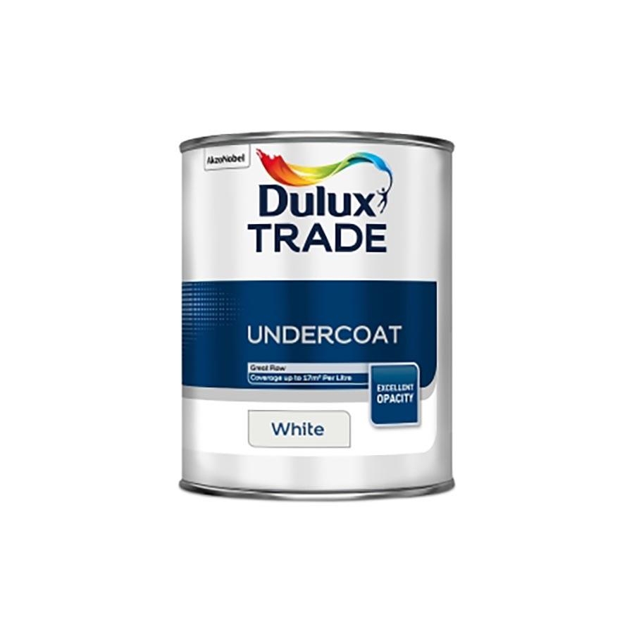 Picture of Dulux Trade Undercoat White 1L 
