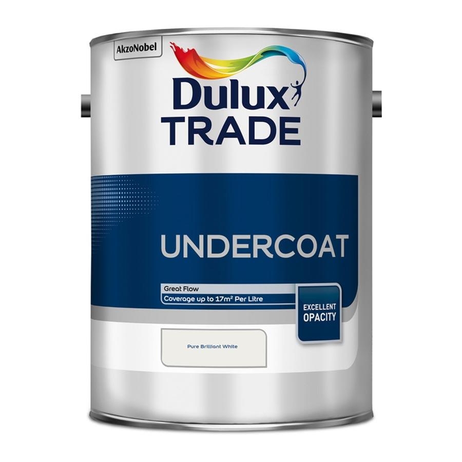 Picture of Dulux Trade Undercoat Brilliant White 5L 
