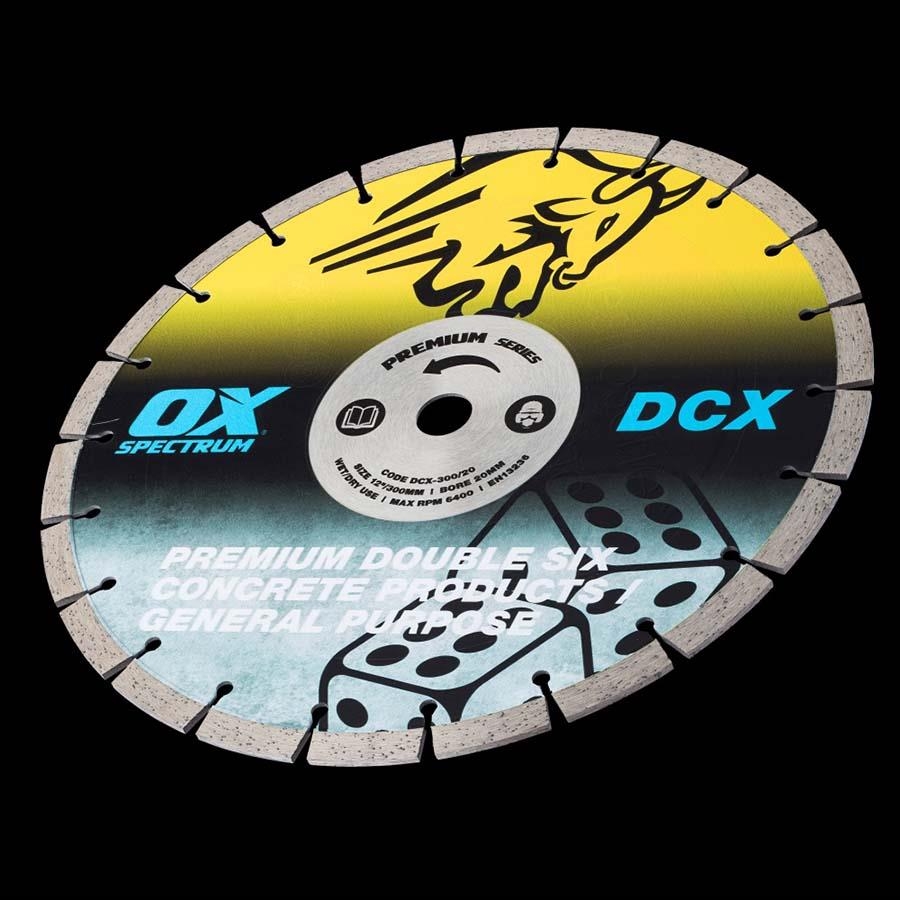 Picture of OX Spectrum Plus Double Six Diamond Blade GP 300/20mm