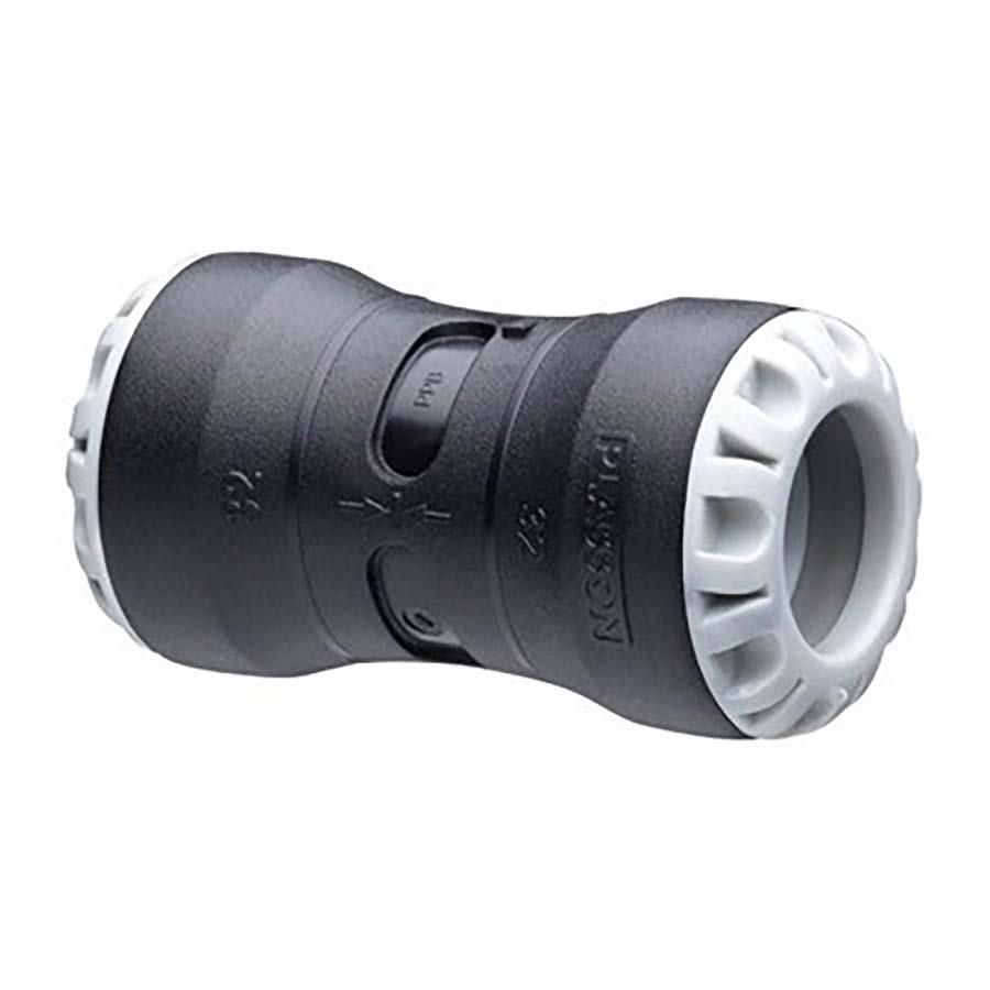 Picture of Plasson Pushfit PE x Cu/Pb/PEX Coupler 20x15mm