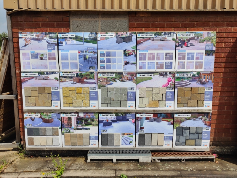 County Building Supplies Nuneaton Pavestones