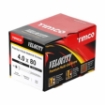 Picture of Timco Velocity Multi-Use Screw Yellow PZ2 4.0x80mm Box 200