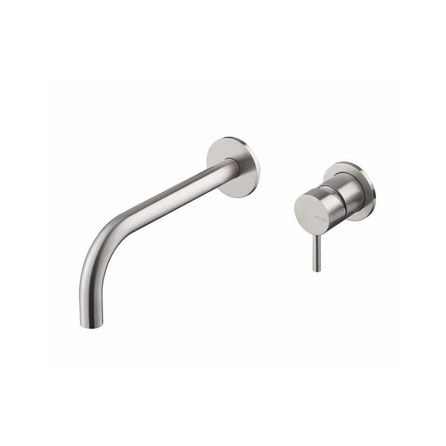 Picture of DITS1176 Vema Tiber Wall Mounted Basin Mixer - St/Steel