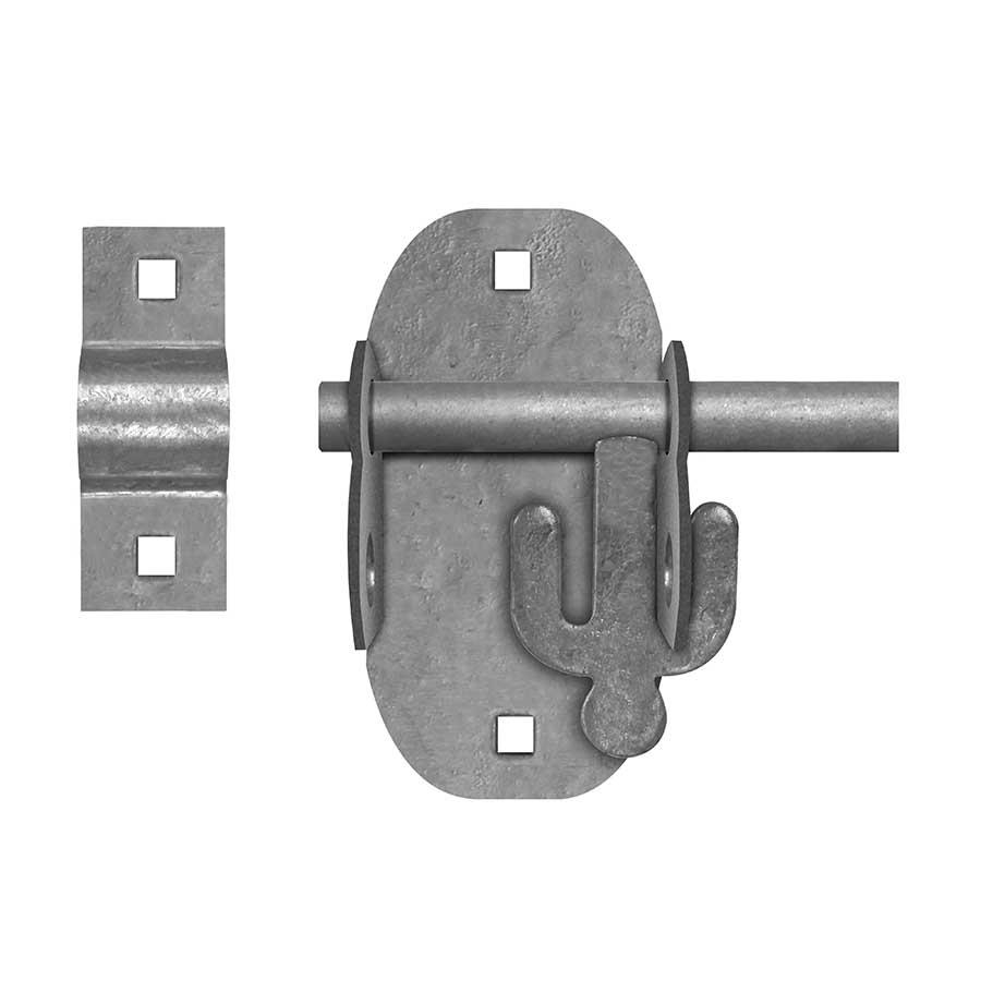 Picture of ET Oval Pad Bolt 101mm Galvanised