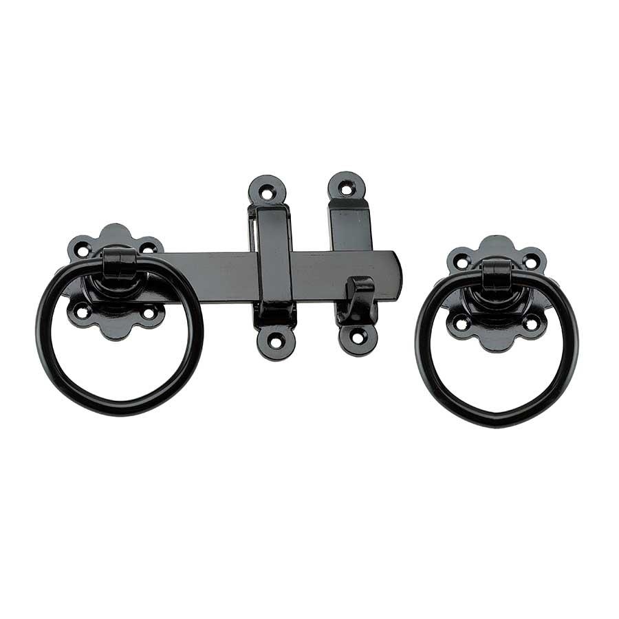 Picture of ET Ring Gate Latch 152mm Black