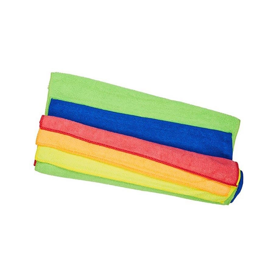 Picture of Harris Seriously Good Clean Up Microfibre Cleaning Cloths Pack 5