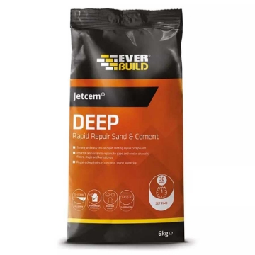 Show details for Everbuid Jetcem Deep Rapid Repair Sand & Cement 6kg Picture of Everbuid Jetcem Deep Rapid Repair Sand & Cement 6kg