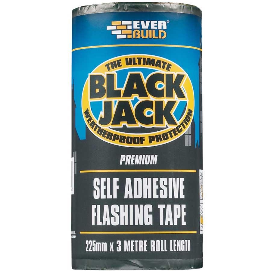 Picture of Everbuild Black Jack Trade Flashing Tape 10m x 225mm