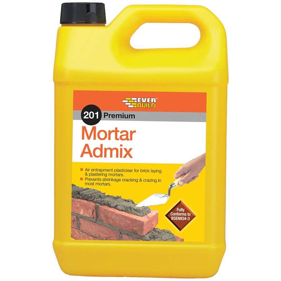 Picture of Everbuild 201 Mortar Admix Plasticiser 5L