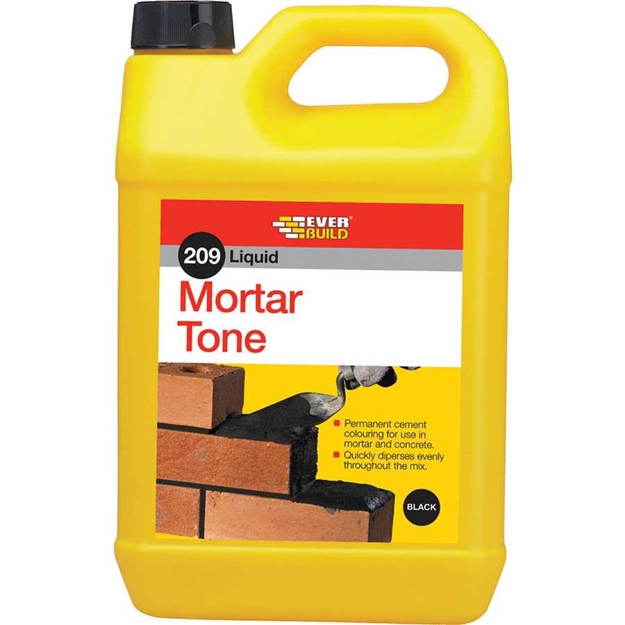 Picture of Everbuild 209 Liquid Mortar Tone Black 1L