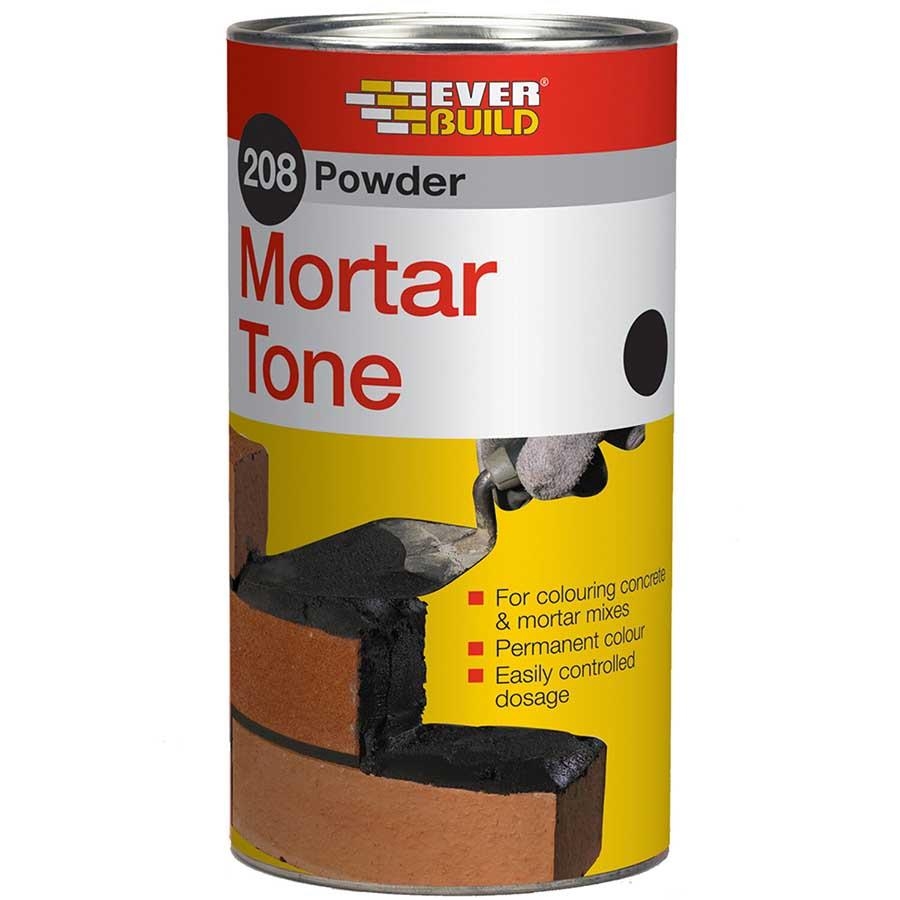 Picture of Everbuild 208 Powder Mortar Tone Black 1kg