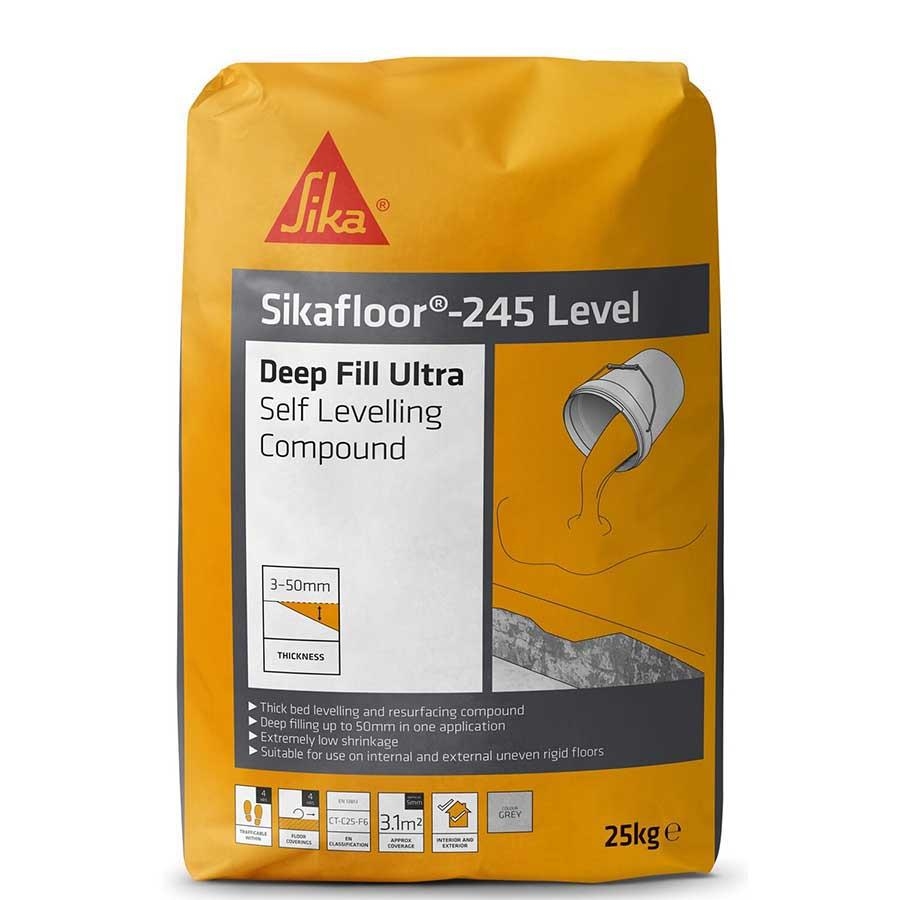 Picture of Sika Sikafloor 245 Deep Fill Ultra Self Levelling Compound 25kg