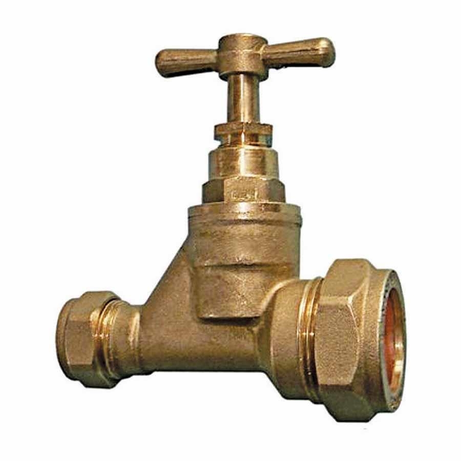 Picture of Brass Poly Stopcock 22x25mm
