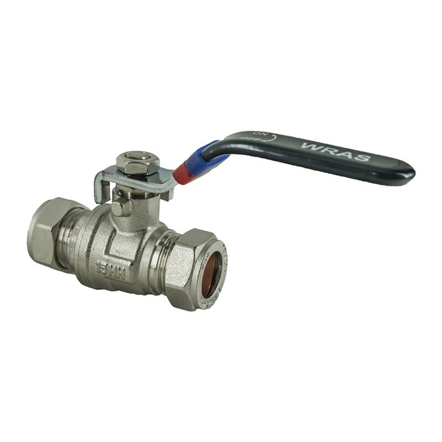 Picture of Lever Ball Valve CxC LP (WRAS) Black Handle 15mm