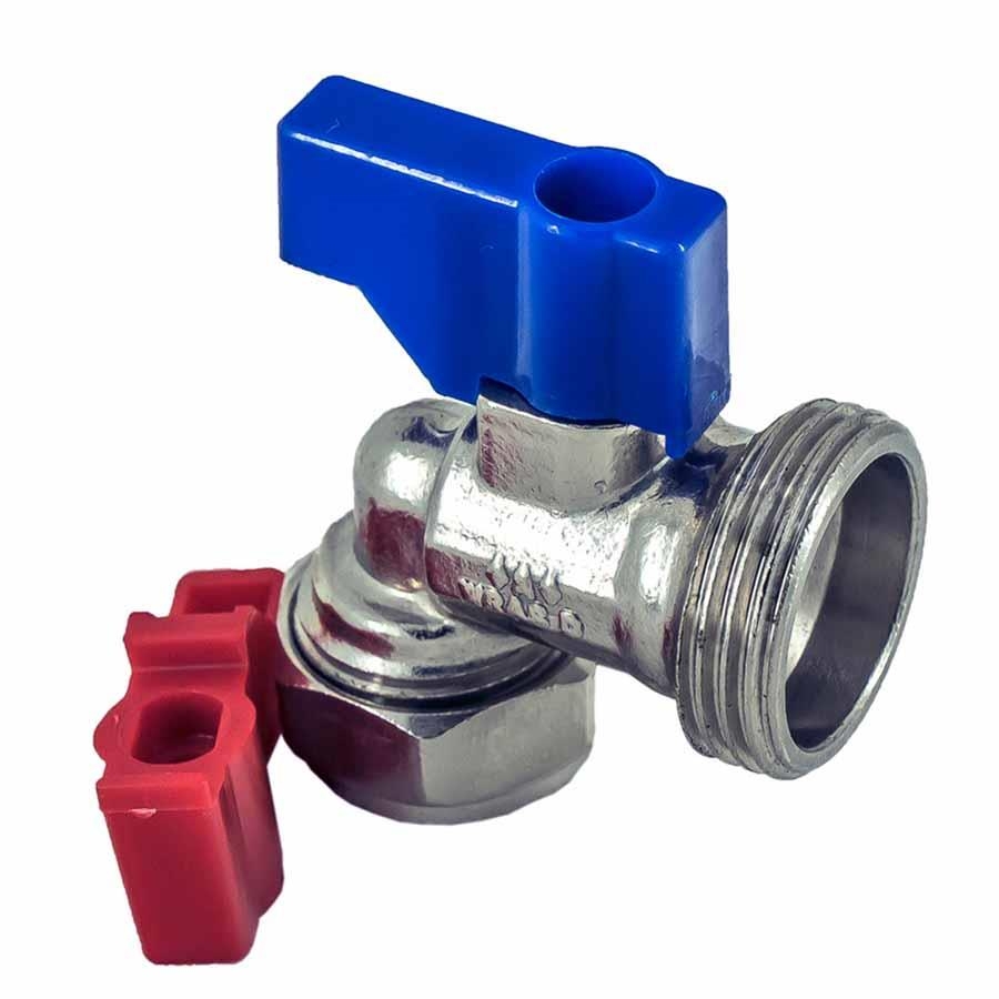 Picture of Washing Machine Tap Light Pattern CP Angle 15mm x 3/4in