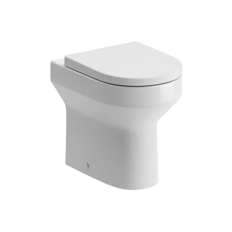 Picture of CBSH101517 Droitwich Rimless Back To Wall Comfort Height WC & Soft Close Seat