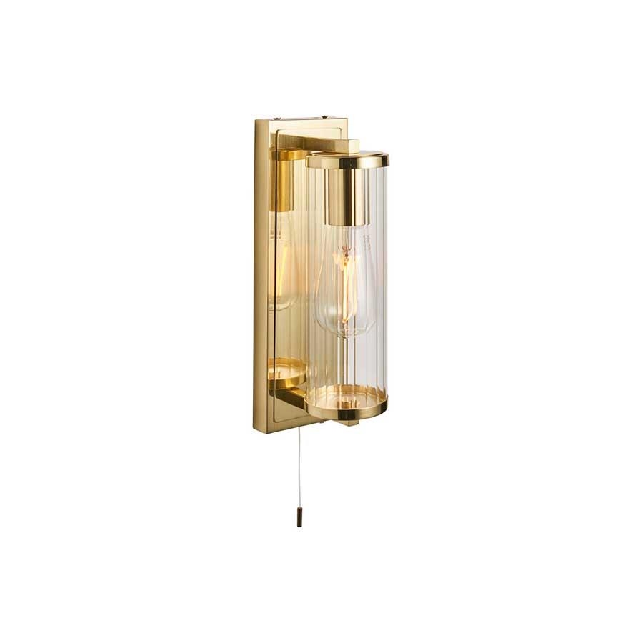 Picture of CBSH106311 Elcombe Wall Light - Brushed Brass