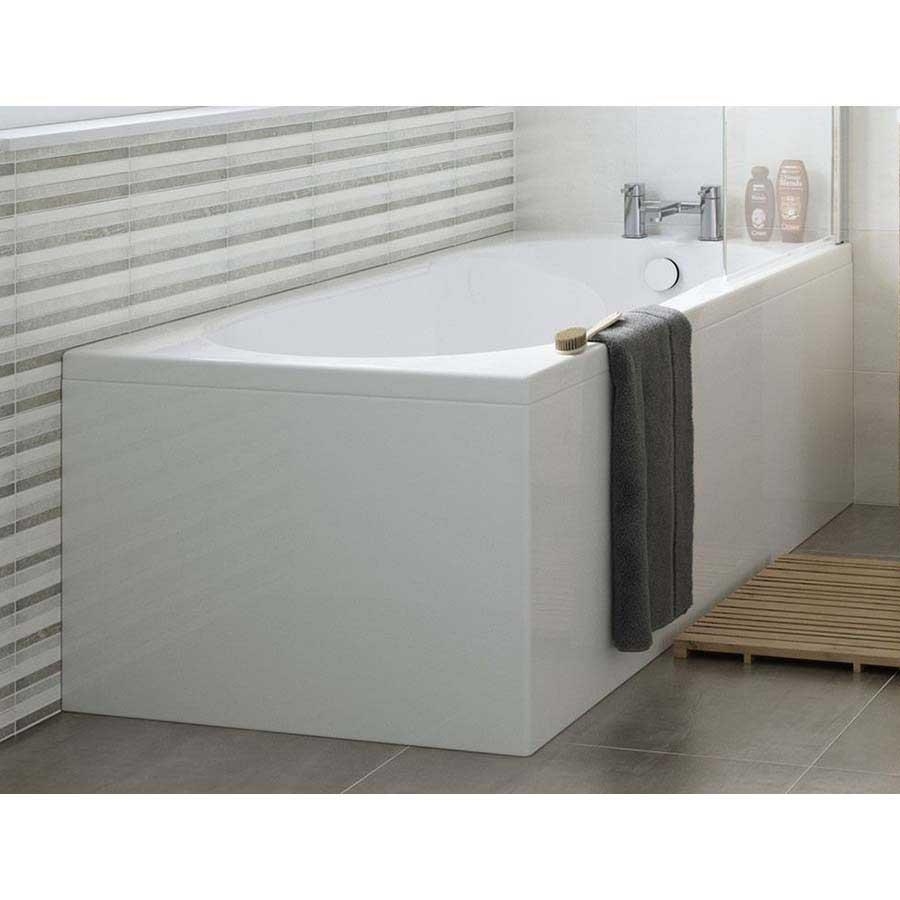 Picture of CBSH3488 1810x810mm One-Piece Bath Panel - White Gloss