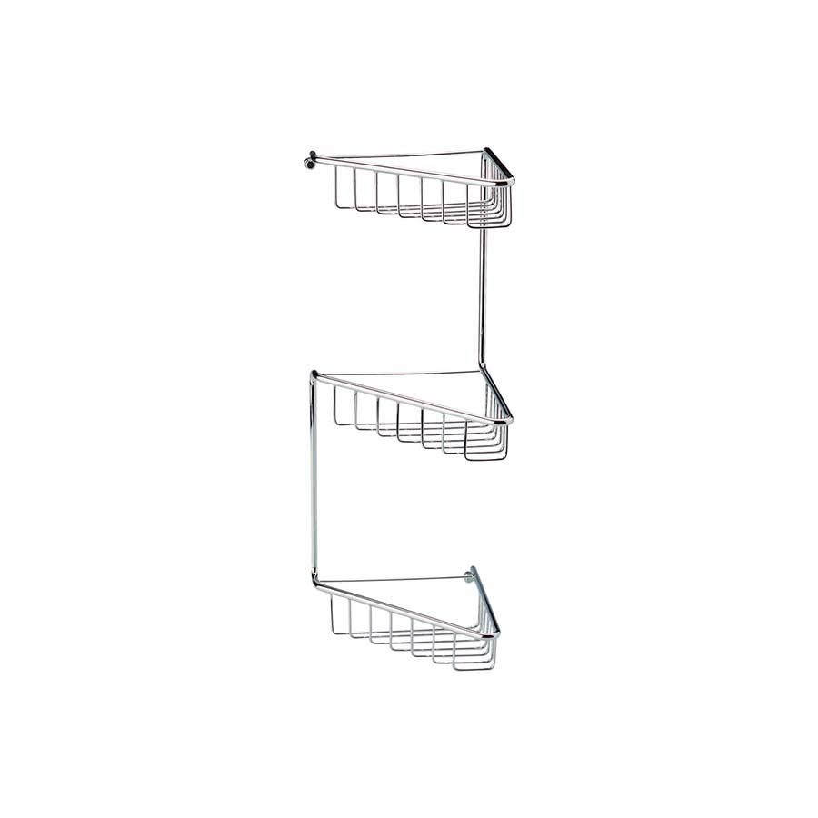 Picture of CBSH101698 Hidcote 3-Tier Corner Shower Caddy - Chrome