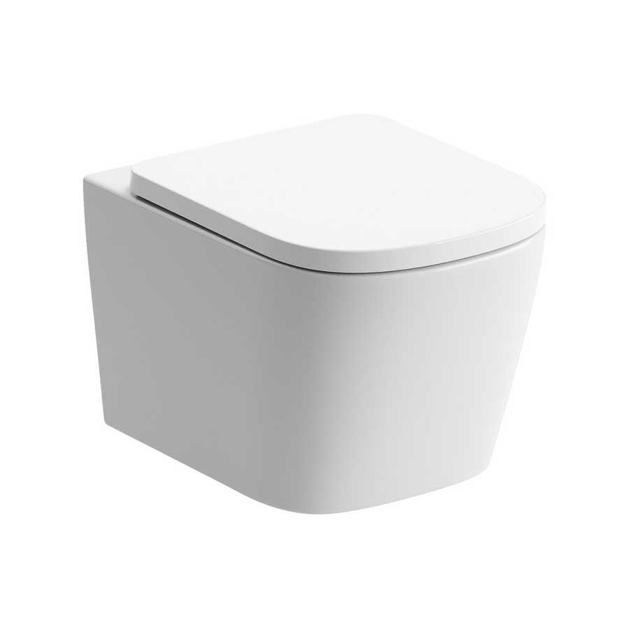 Picture of CBSH1890 Monmouth Rimless Wall Hung WC & Soft Close Seat