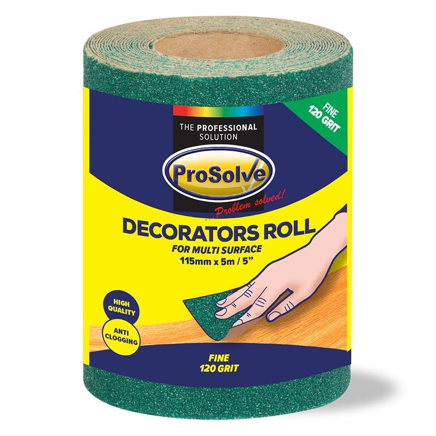 Picture of Prosolve Sanding Paper Roll Green 115x5m 40 Grit