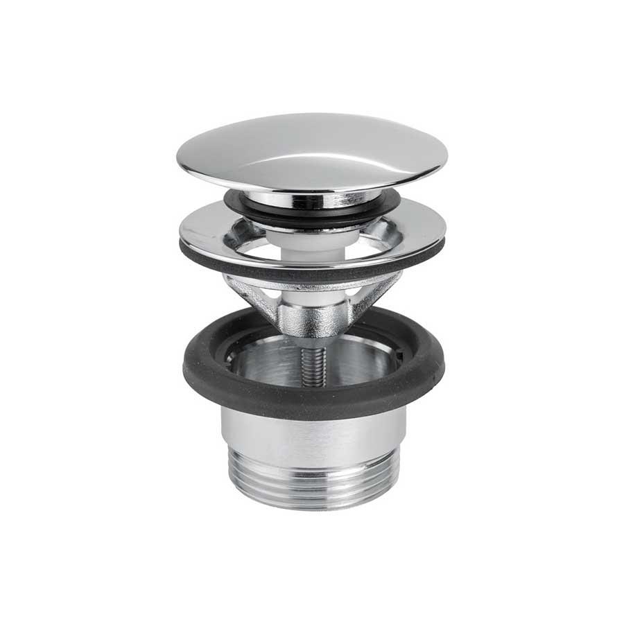 Picture of DITW0050 Vema Unslotted Push Button Waste - Chrome