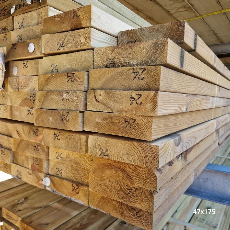 Picture of 47x175mm C24 Regularised & Treated Timber 4.8m