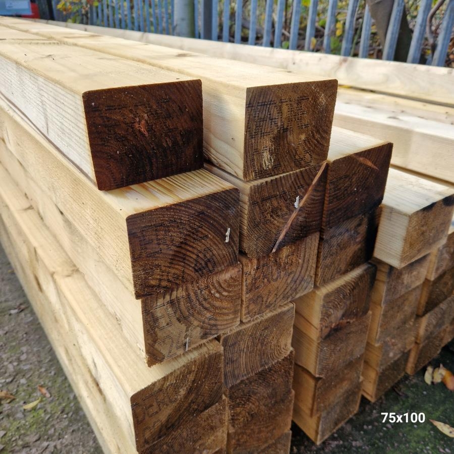 Picture of 75x100mm C24 Regularised & Treated Timber 3.6m