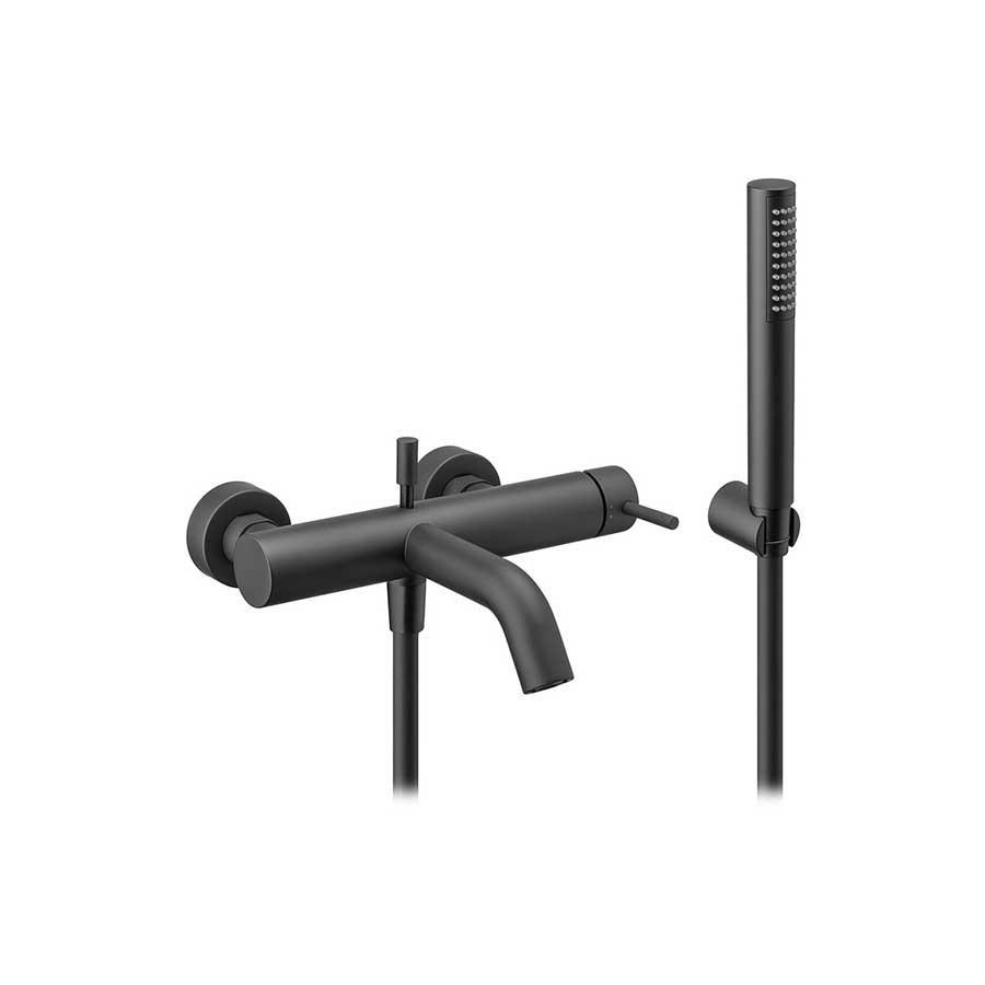 Picture of DITB2138 Vema Maira Wall Mounted Bath/Shower Mixer - Matt Black