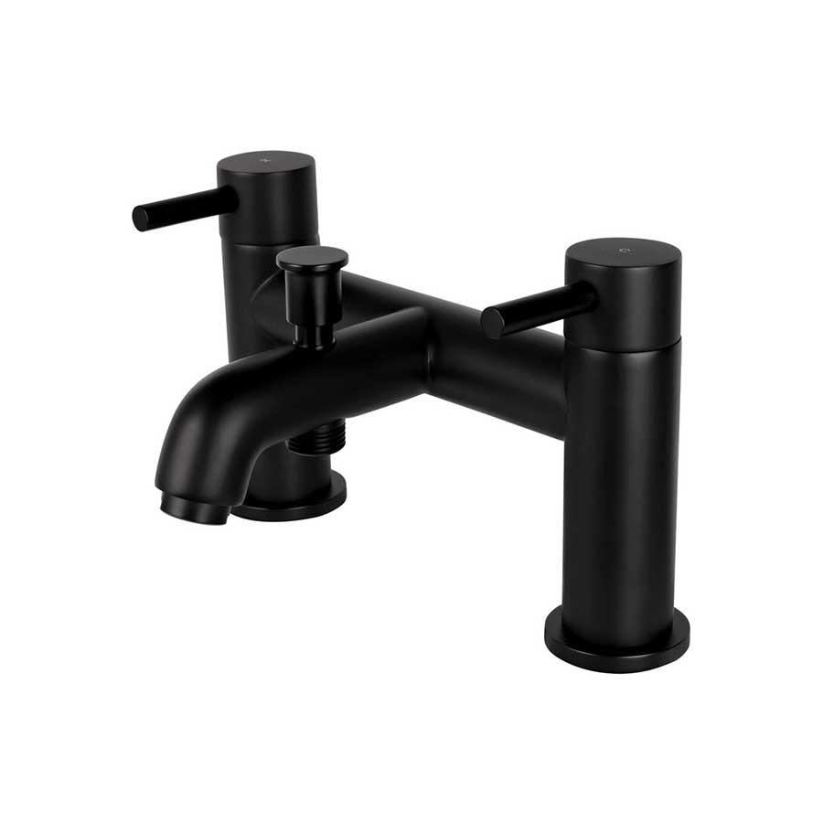 Picture of DITB2148 Vema Maira Deck Mounted Bath/Shower Mixer - Matt Black