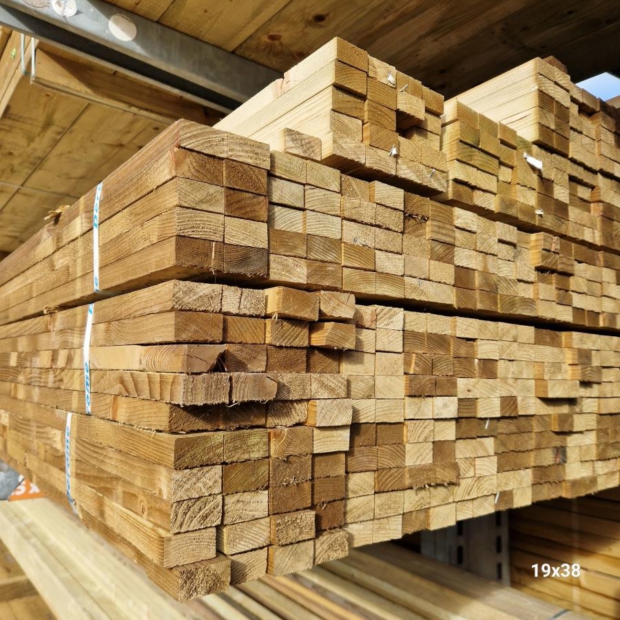 Picture of 19x38mm Treated Batten I019038LTR 4.8m