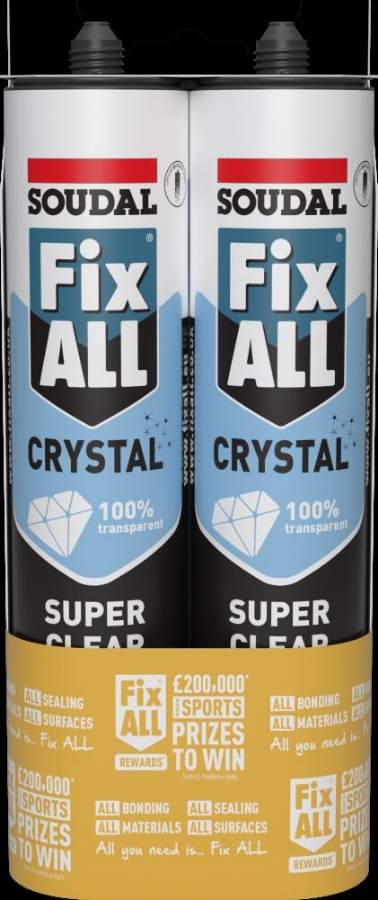 Picture of Soudal Fix All Crystal Duo Pack