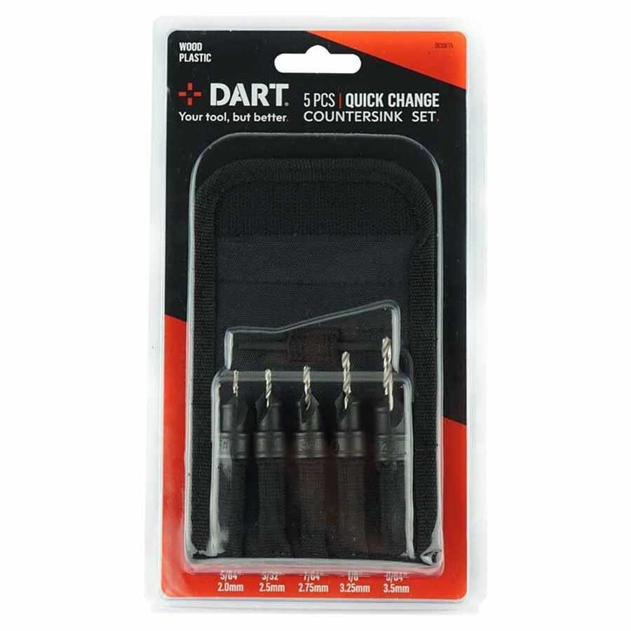 Picture of Dart Quick-Change Countersink Drill Set 5 Piece