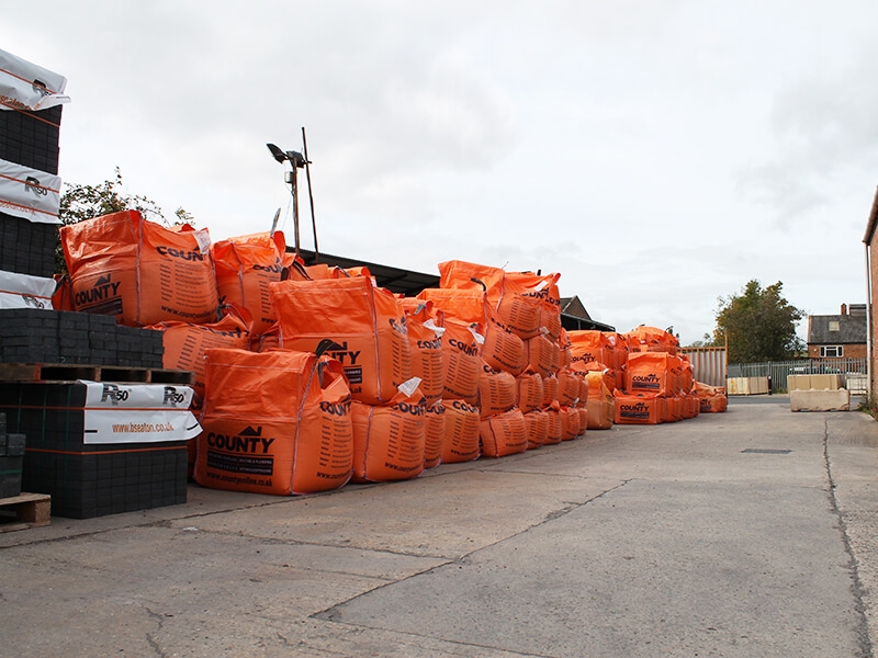 Evesham yard bulk bags