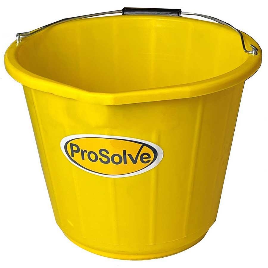 Picture of Prosolve Builders Bucket 14L Yellow