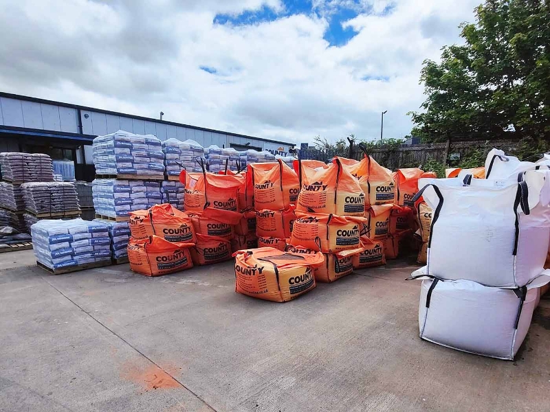 County Hereford yard bulk bags and handy bags