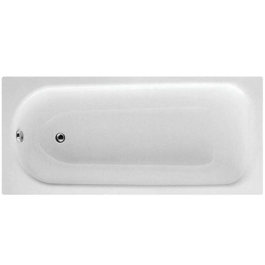 Picture of CBSH100596 Brailes Steel Single End 1700x700x500mm 2TH Bath w/Legs