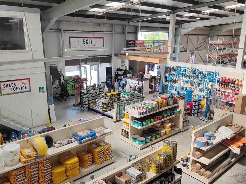 County Building Supplies Tetbury inside the branch