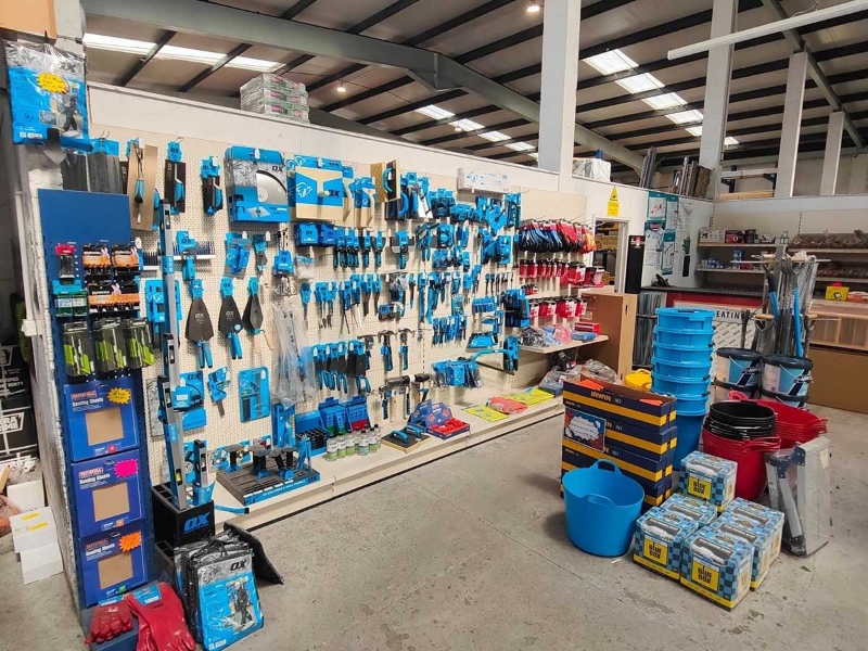 Tools and building supplies at County Building Supplies Tetbury