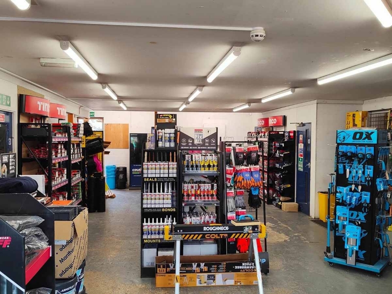 County Building Supplies Evesham branch inside