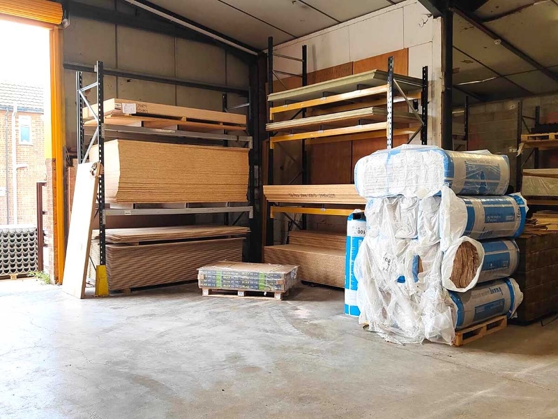 County Building Supplies Evesham branch insulation rolls