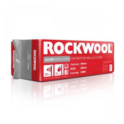 Rockwool Sound Insulation 100mm Slab 400mm