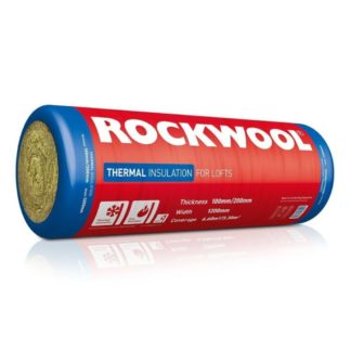 Rockwool Thermal Insulation 100mm Roll