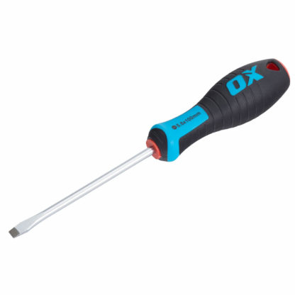 OX Pro Slotted Flared Screwdriver 55x100mm