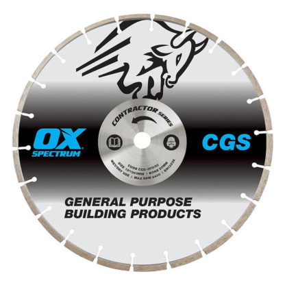 OX Contractor Diamond Blade CGS 300-20