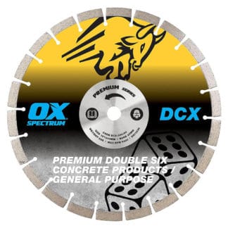 OX Premium Double Six Diamond Blade DCX350